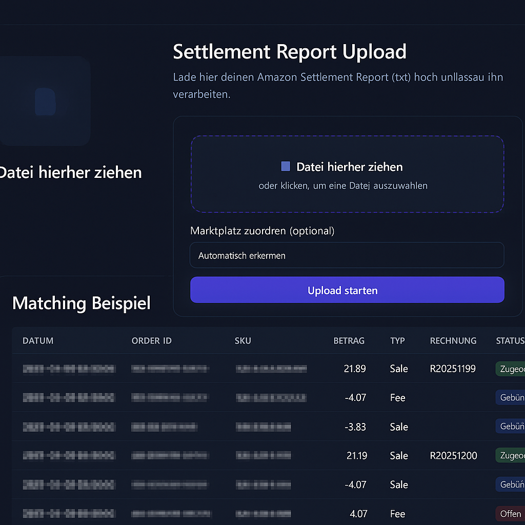 Matching UI Beispiel